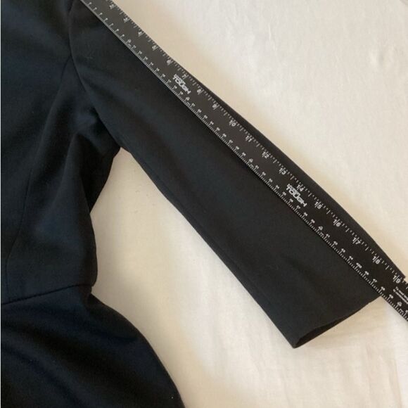 New York and Co Blazer Jacket Women’s Size XL Stretch 3/4 Zipper Front - Picture 9 of 9